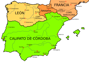 Kaart Iberisch schiereiland 1000-es.svg