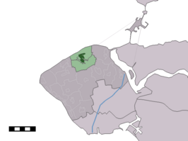 Kaart van Oostkapelle