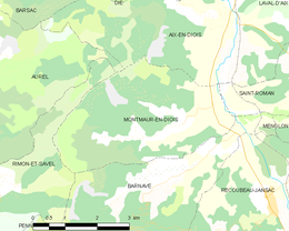 Montmaur-en-Diois - Localizazion