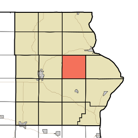 Placering af Center Township