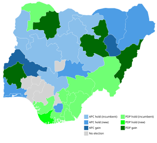<span class="mw-page-title-main">2019 Nigerian gubernatorial elections</span> Nigerian election
