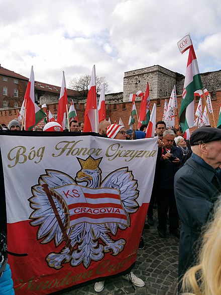 KS Cracovia on Independence Day 2019
