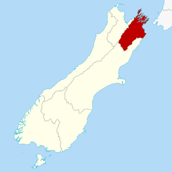 Marlborough within the South Island, New Zealand