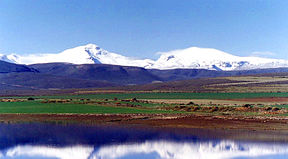 Matroosberg in die Hexrivierberge aan die suid-oostelike kant van Ceres-vallei.