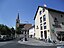 Gaststätte „Zum Meisterlein“ am Meisterleinsplatz 1 mit der Bartholomäuskirche im Hintergrund