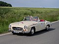 * Nomination Mercedes-Benz 190 SL at the Sachs Franken Classic 2018 Rally, Stage 1 --Ermell 07:24, 22 March 2019 (UTC) * Promotion  Support Good quality. A bit noisy but still good for me --Podzemnik 07:34, 22 March 2019 (UTC)