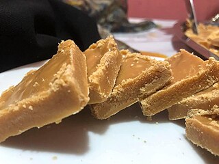 <span class="mw-page-title-main">Kiri aluwa</span> Popular soft toffee in Sri Lanka