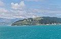 * Nomination Miramar Peninsula from Wellington Harbour, North Island of New Zealand. --Tournasol7 06:09, 1 April 2019 (UTC) * Promotion Leaning to the left IMO. --Ermell 07:25, 1 April 2019 (UTC) Done, it's better? --Tournasol7 19:27, 2 April 2019 (UTC)  Support Good quality. --Ermell 20:27, 2 April 2019 (UTC)