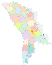 Şablon trans.svg için Moldova idari haritası