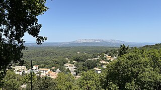 Vue de la montagne Sainte-Victoire