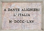 Monument til dante, plakette.JPG