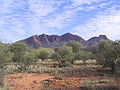 Mount Sonder, the fourth-highest mountain in the Northern Territory after nearby Mount Zeil, in West MacDonnell National Park
