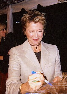 Bening at the Toronto Film Festival, 2005 Mrs. Harris 003 (7271521332).jpg