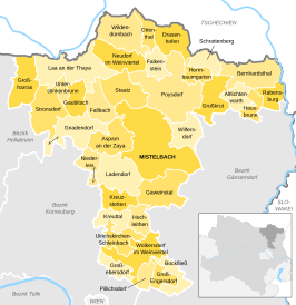 Kaart van Mistelbach
