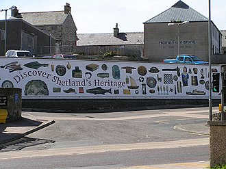 The mural in 2007 Mural on wall at Viking Bus Station - geograph.org.uk - 1805712.jpg