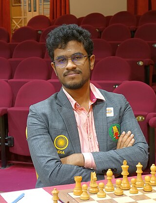 <span class="mw-page-title-main">Karthikeyan Murali</span> Indian chess grandmaster (born 1999)