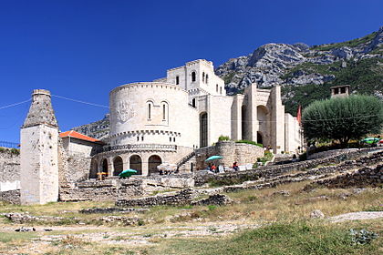 The medieval Castle of Krujë.