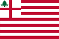 Revolutionary War variant flag of New England[44]