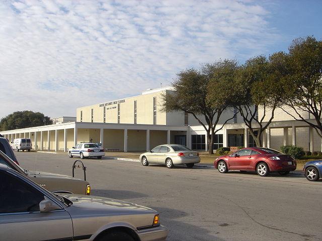 North Mesquite High School before renovation