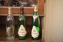 Bottles of pinotage Namibia - Windhoek train station 16.jpg