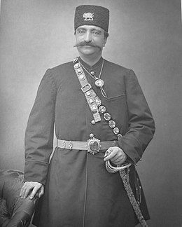 Naser Al-Din Xah Qajar: Xah irandarra