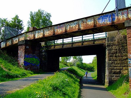 Paisley Canal is now a cycleway