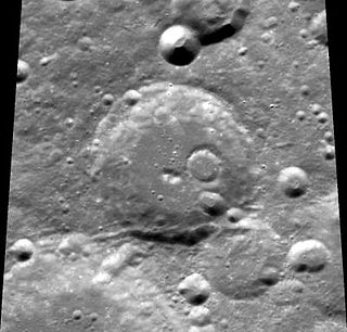 <span class="mw-page-title-main">Paneth (crater)</span> Crater on the Moon