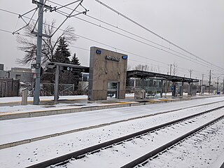 <span class="mw-page-title-main">Northfield station (Waterloo)</span> Light rail station in Waterloo, Ontario