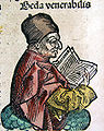 Beda o Venerabile (673 ca.-26 mazzo 735), 1493, (Nuremberg Chronicle)
