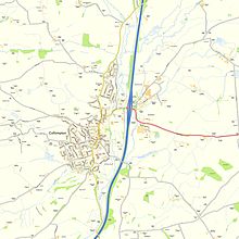 Ordnance Survey street view of Cullompton