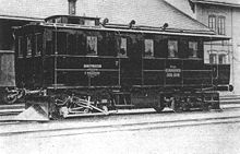 A steam railcar built in 1880 by Ringhoffer of Prague OeLEG C 201.jpg