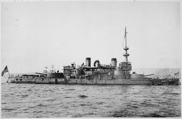 USS Oregon in 1898