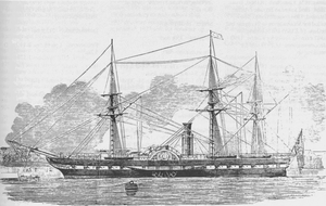 Ottoman Corvette Feyza-i Bahri - 1860s