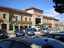 Ourense-Empalme Railway Station. Ourense 30-07-2008 06 estacion.jpg