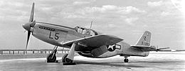 54th Fighter Group P-51 at Hillsborough AAF P-51B 42d Fighter Squadron Hillsborough Army Airfield FL 1944.jpg