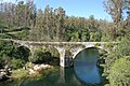 Ponte medieval sobre o río Verdugo, en Comboa (Soutomaior)