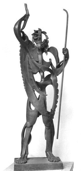 File:Pablo Gargallo "Prophète" bronze, 1933 © Archives P. Gargallo.tif