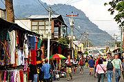 Panajachel calle santandar guat