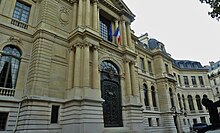 The Potocki Palace in Paris was built in years 1878-1884 Paris - Avenue de Friedland Handelskammer2.jpg