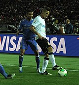 Guerrero for Corinthians against Chelsea