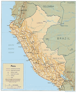 <span class="mw-page-title-main">Geography of Peru</span>