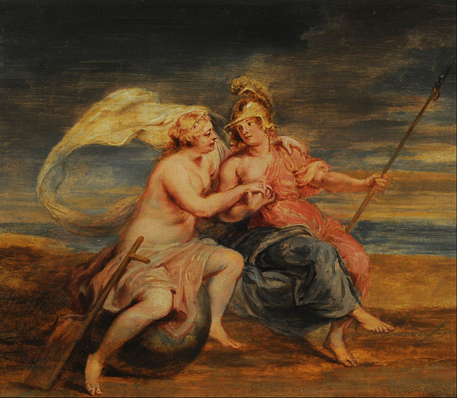 Flemish Baroque, Allegory of Fortune and Virtue, Rubens, 17th century