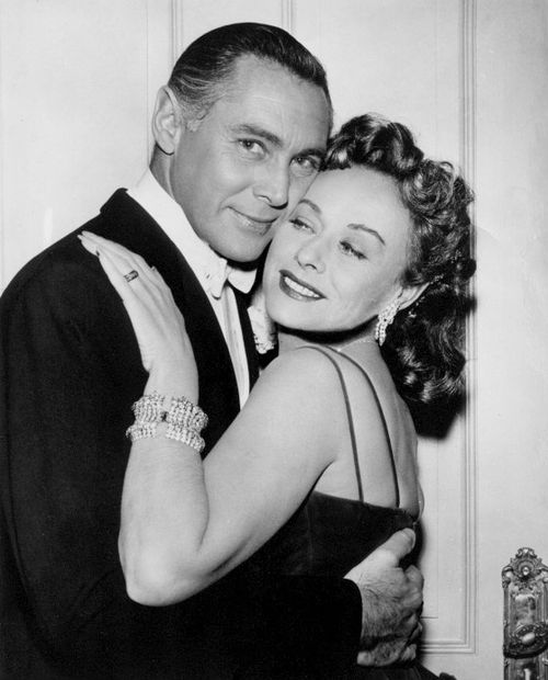 Reed with Paulette Goddard from The Joseph Cotten Show, 1957
