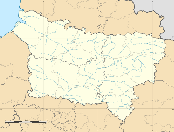 Picardie region location map.svg