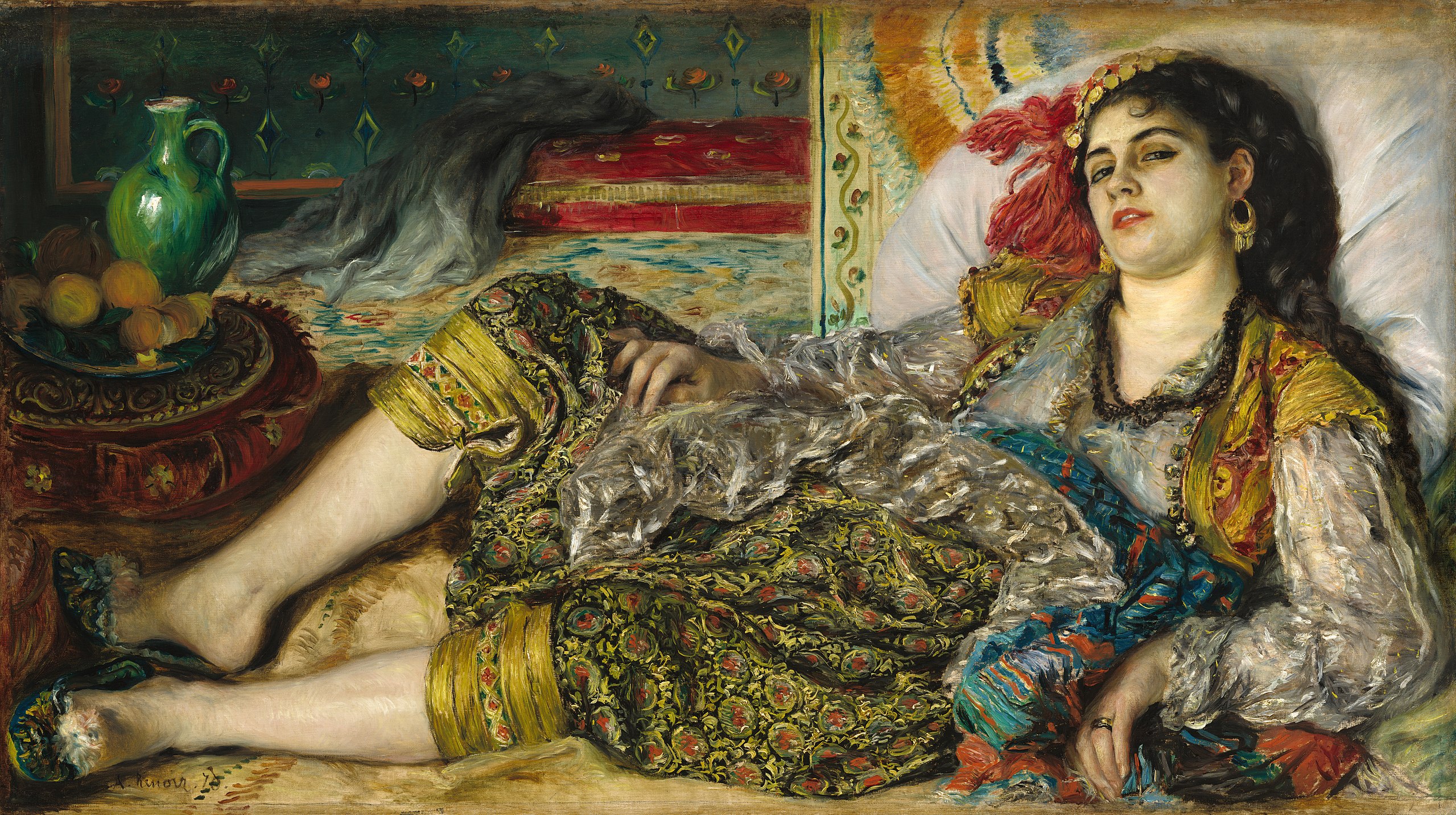 ファイル:Pierre-Auguste Renoir - Odalisque.jpg - Wikipedia