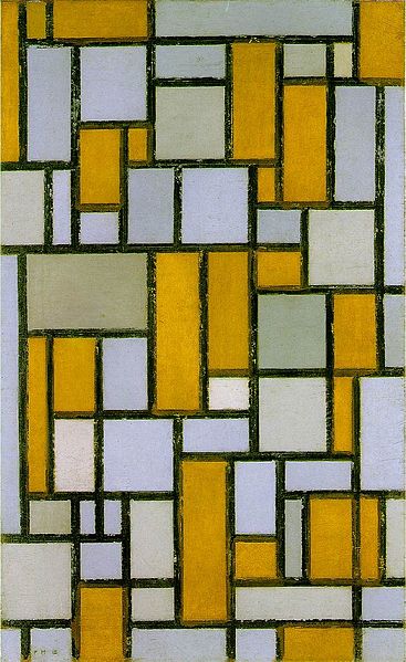 File:Piet Mondriaan, 1918 - Composition with Gray and Light Brown.jpg