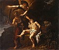 Pieter Lastman - The Angel of the Lord Preventing Abraham from Sacrificing his Son Isaac - WGA12483.jpg