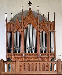 Pipe organ of Saint-Pierre Catholic Church, Bouvines