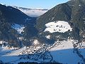 English: View at the village from southern direction Deutsch: Blick vom Süden auf die Ortschaft