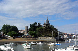 Château de Pornic et le port